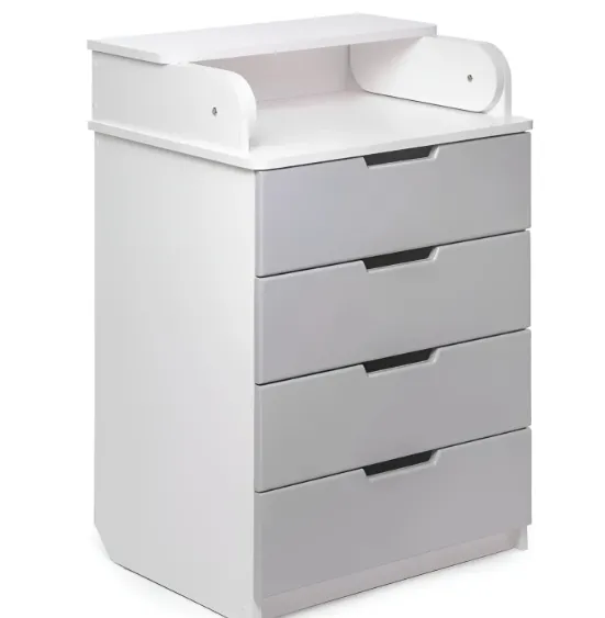 Comoda-măsuță de înfășat PernaMea HappyBaby 600 Light Grey