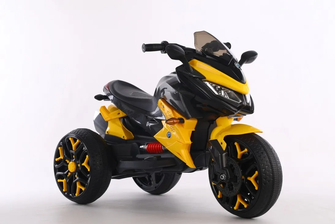 Motocicleta 12V7Ah*1, 2 motoare 35W, EVA roți moi, scaun din piele, sarcină maximă 20 kg, (115*59 * 73CM) JMB5188 / 4