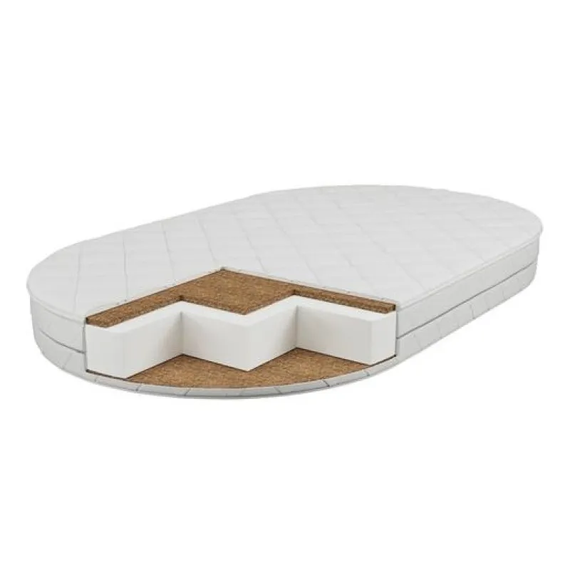 Saltea ovală pentru copii Olivia 120x70x6cm (MD-007)