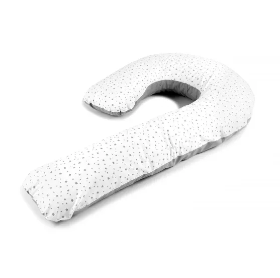 Față de pernă pentru gravide J PM Stele Gri