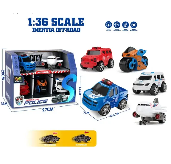 SET MASINI (5BUC) (INSTRUCTIUNE IN ROMANA) 72154