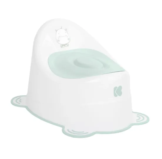 Oliță pentru copii Kikkaboo Hippo Mint anti-alunecare, 12 luni+