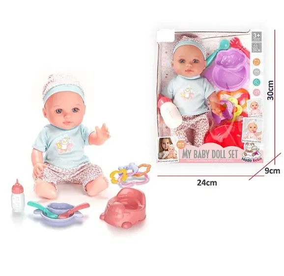 PAPUSA BABY CU ACCESORII CU SUNET (INSTRUCTIUNE IN ROMANA)