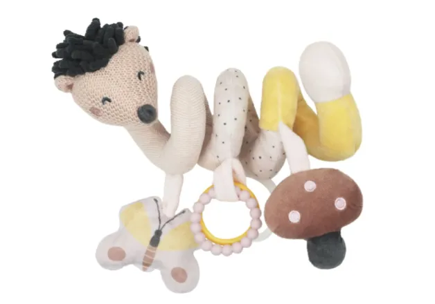 Jucărie cu pandantiv Kikkaboo Horizontal Spiral Hedge-hugs