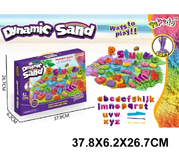 Nisip kinetic in set cu forme