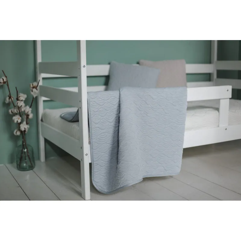 Cuvertură de pat (PP-01.1-1) Val albastru