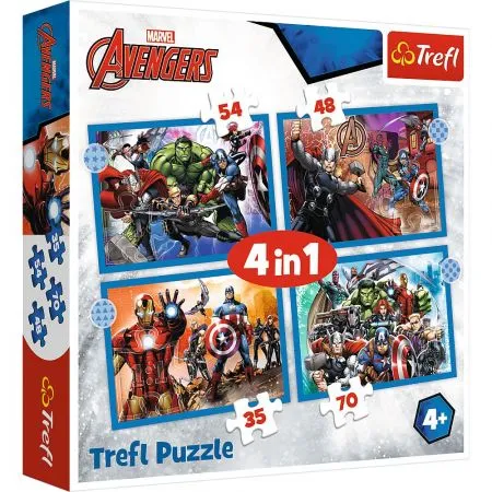 Fearless Avengers 4 in 1 art. 34386