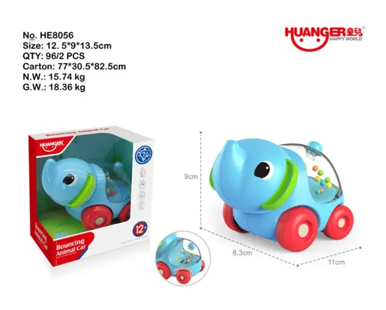 Jucarie masinuta elefant HE8056