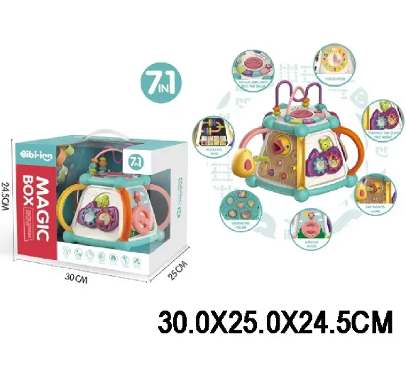 Cub interactiv cu sunete si lumini