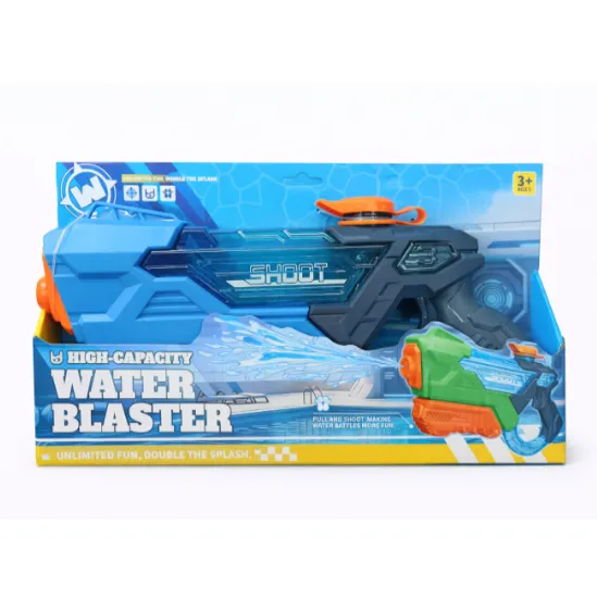 Pistol cu apă mecanic, albastru, cod 990163