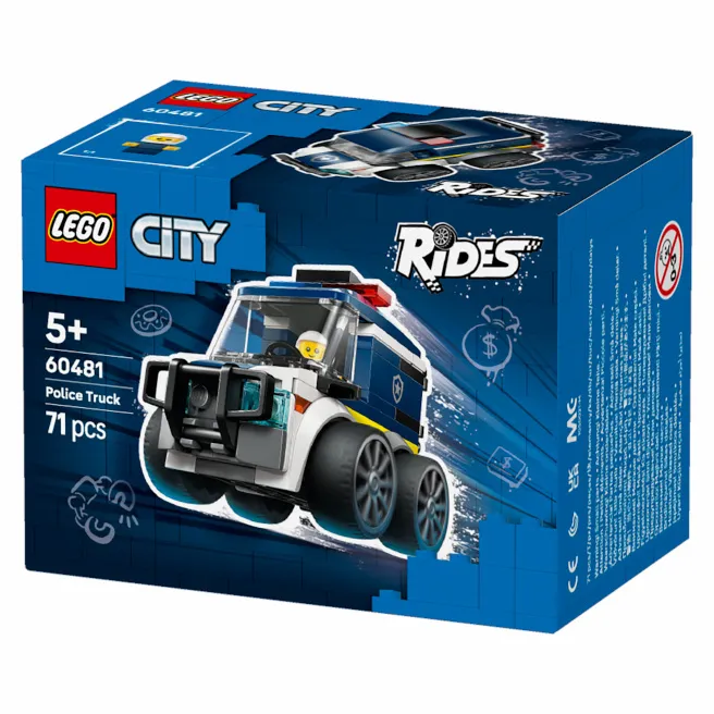Constructor LEGO City Rides – Camionul poliției, art. 60481