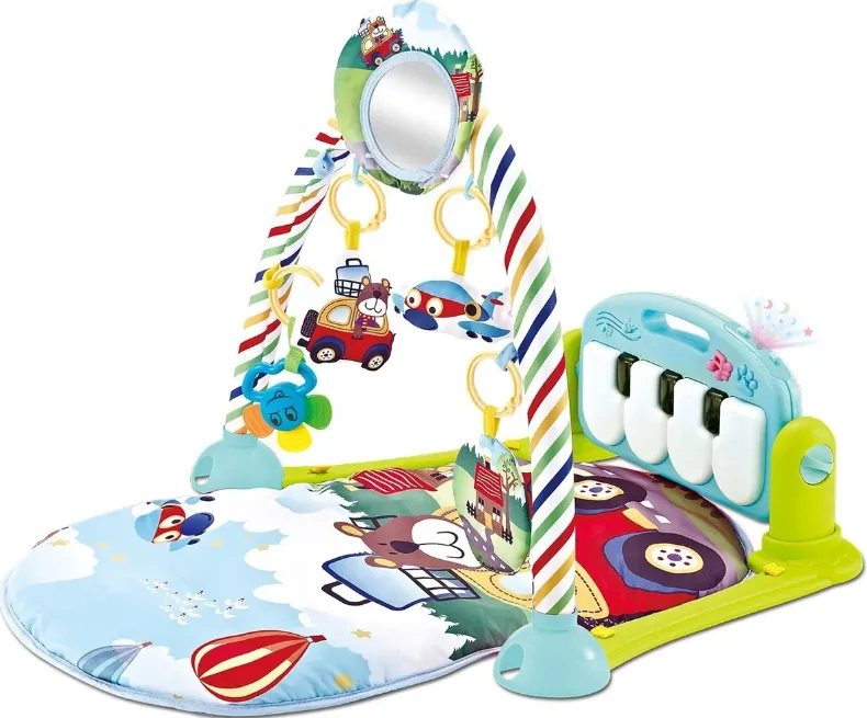 Covoraş pentru copii Kikkaboo Piano Mint, 80x50х40 cm